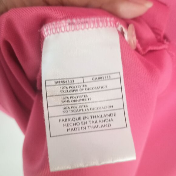 Nike Golf Pink Polo Shirt Dri-Fit 2X Women’s Activewear Top Excellent - Picture 3 of 6